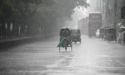 তিন বিভাগে অতিভারি বৃষ্টির আভাস