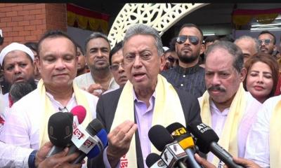 নির্বাচনের মাধ্যমে গণতন্ত্র পুনঃপ্রতিষ্ঠা হবে: আমীর খসরু