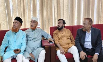 আগারগাঁওয়ে সমাবেশ শেষে স্মারকলিপি দিতে নির্বাচন কমিশনে জামায়াত