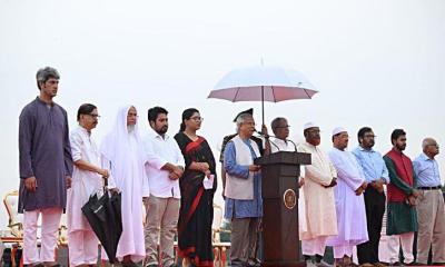 ‘জুলাই ঘোষণাপত্র’ পাঠ করলেন প্রধান উপদেষ্টা