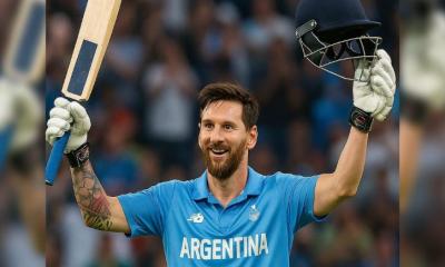 ভারতে কোহলিদের বিপক্ষে ক্রিকেট ম্যাচে লড়বেন মেসি