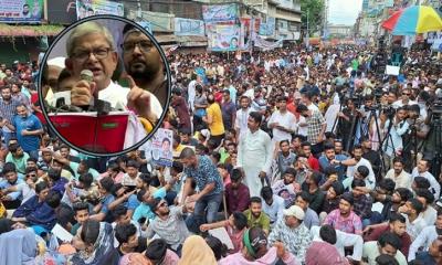 কথা পরিষ্কার, শেখ হাসিনার অধীনে কোনো নির্বাচন হবে না : ফখরুল