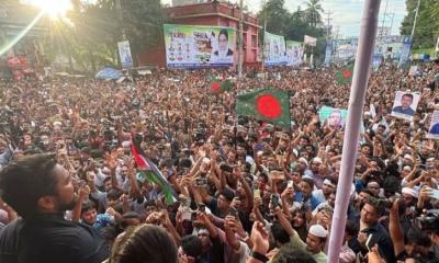 ৩ আগস্ট নতুন বাংলাদেশের ইশতেহার ঘোষণা : নাহিদ ইসলাম