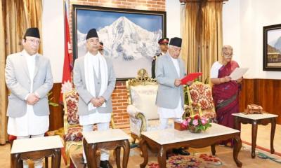 শপথ নিলেন নেপালের নতুন প্রধানমন্ত্রী সুশীলা কার্কি