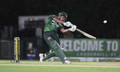 সাইম  ঝলকে পাকিস্তানের দারুণ জয়