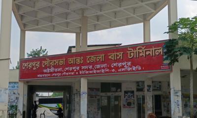 শেরপুর থেকে ঢাকাগামী বাস চলাচল বন্ধ, দুর্ভোগে যাত্রীরা
