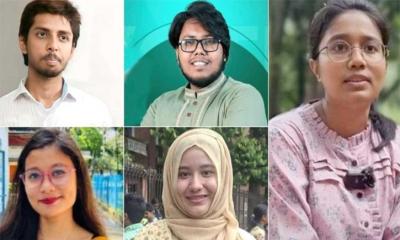 শিবির প্যানেলের বাইরে ৫ পদে জয়ী যারা