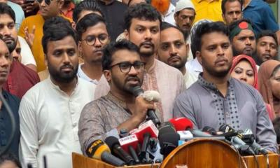 জাতীয় পার্টি নিষিদ্ধসহ ৩ দাবি রাশেদ খানের