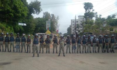 থমথমে খাগড়াছড়ি, ১৪৪ ধারা বলবৎ