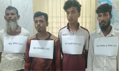 চুল কেটে জুতার মালা পরিয়ে নারীকে শাস্তি, মূল হোতাসহ আটক ৫