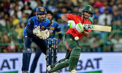 শ্রীলংকার বিপক্ষে টস হেরে ব্যাটিংয়ে বাংলাদেশ