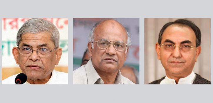 বিএনপির ৩ জ্যেষ্ঠ নেতা  এখন  সিঙ্গাপুরে