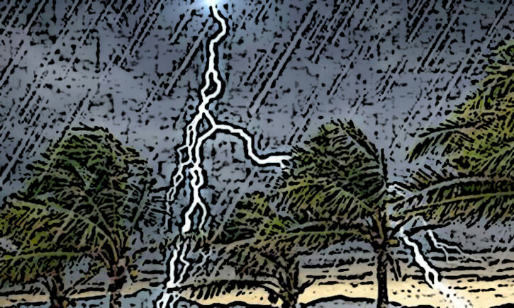 কুড়িগ্রামে বজ্রপাতে স্বামী-স্ত্রীর মৃত্যু