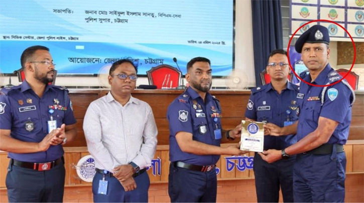 মাদক পাচার: শ্রেষ্ঠ মাদক উদ্ধারকারী পুলিশ অফিসার প্রত্যাহার।