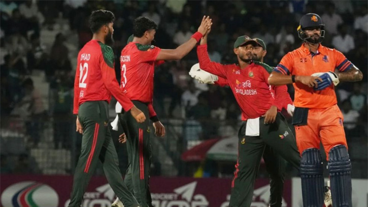 তানজিদ-পারভেজের রেকর্ড ভাঙার ম্যাচে সিরিজ নিশ্চিত