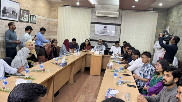 ডাকসুর কার্যনির্বাহী পরিষদের প্রথম সভা অনুষ্ঠিত