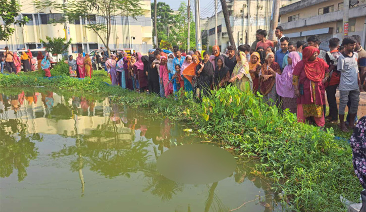 কুষ্টিয়া জেনারেল হাসপাতালের পুকুরে ভাসছিল নারীর লাশ